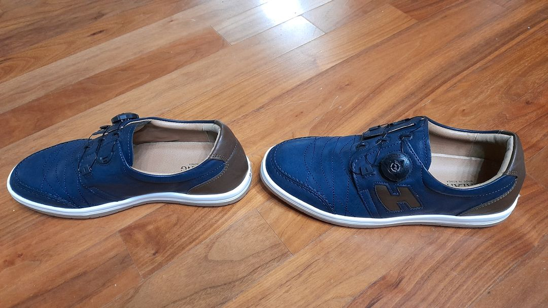 남성 다이얼 골프화, 스크린 골프 운동화 스니커즈 빅 사이즈 ㅡ새상품--1