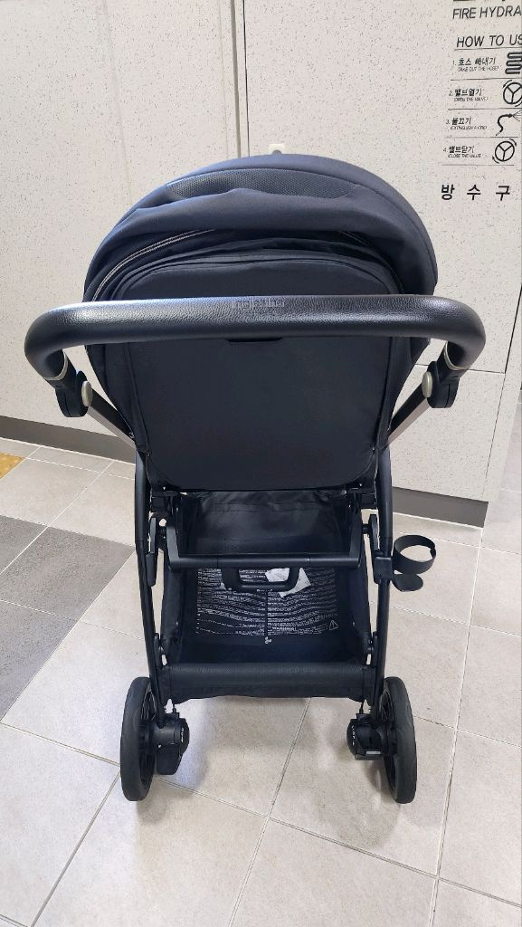 절충형유모차 잉글레시나 일렉타(어퍼블랙)--4