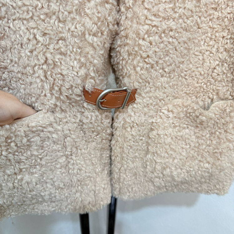 (무배)courgette 코젯 퍼자켓 시어링자켓 테디베어--1