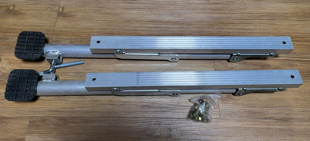 미사용 안전발판 사다리 아웃트리거 판매해요 이미지