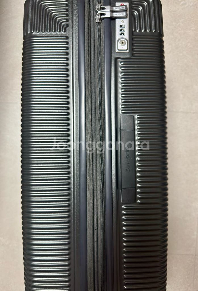 쌤소나이트 REXA 확장형 캐리어 다크 그라파이트--4