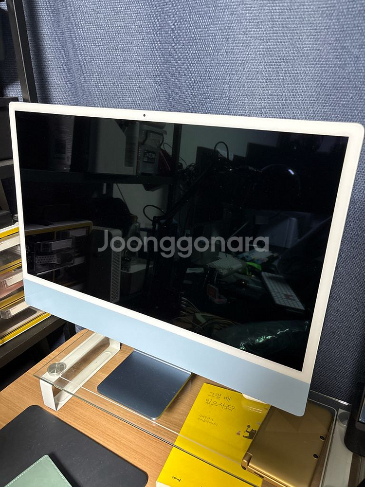 아이맥 m1 고급형(16gb, 512ssd) 거의 새것 풀세트 판매--0