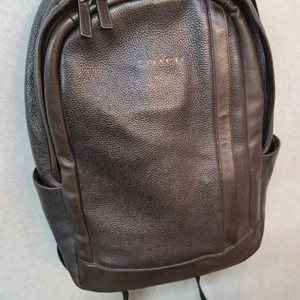 코치 가죽백팩
