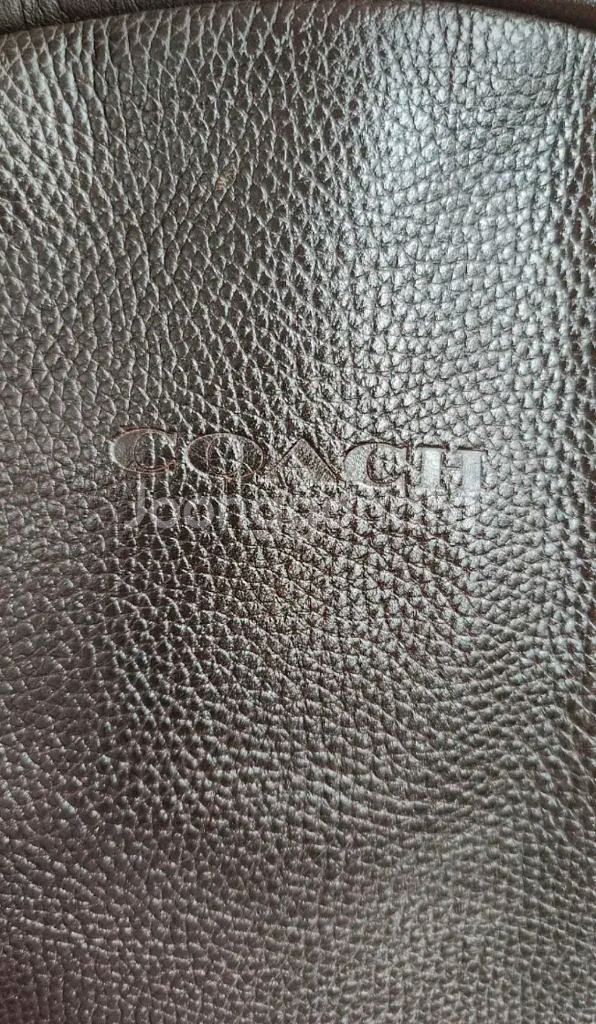 코치 가죽백팩--4