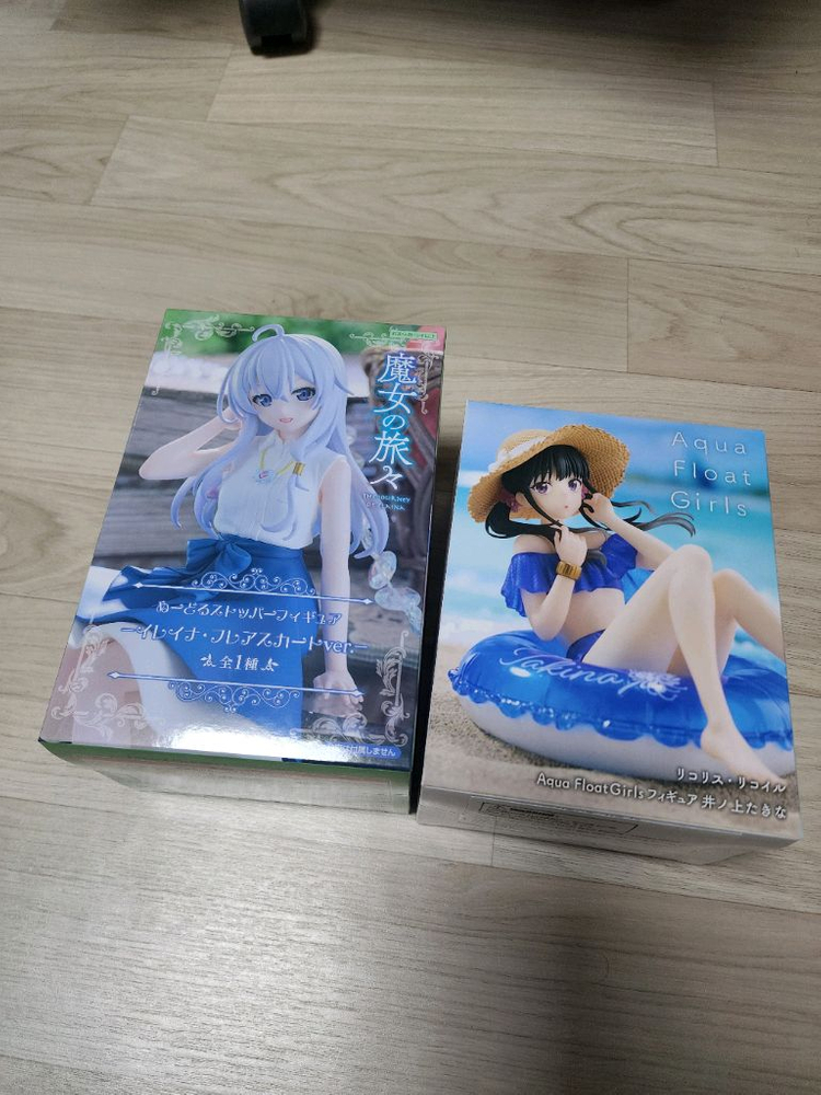 타이토 Aqua Float Girls 이노우에 타키나, 후류 마녀의 여행 누들스토퍼 피규어 일레이나 팝니다--1