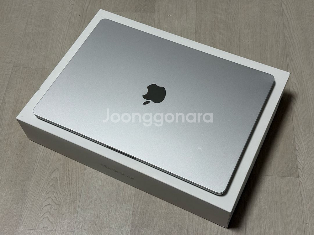 (배터리100) 맥북 에어 m4 15인치 16g 256g 실버--2