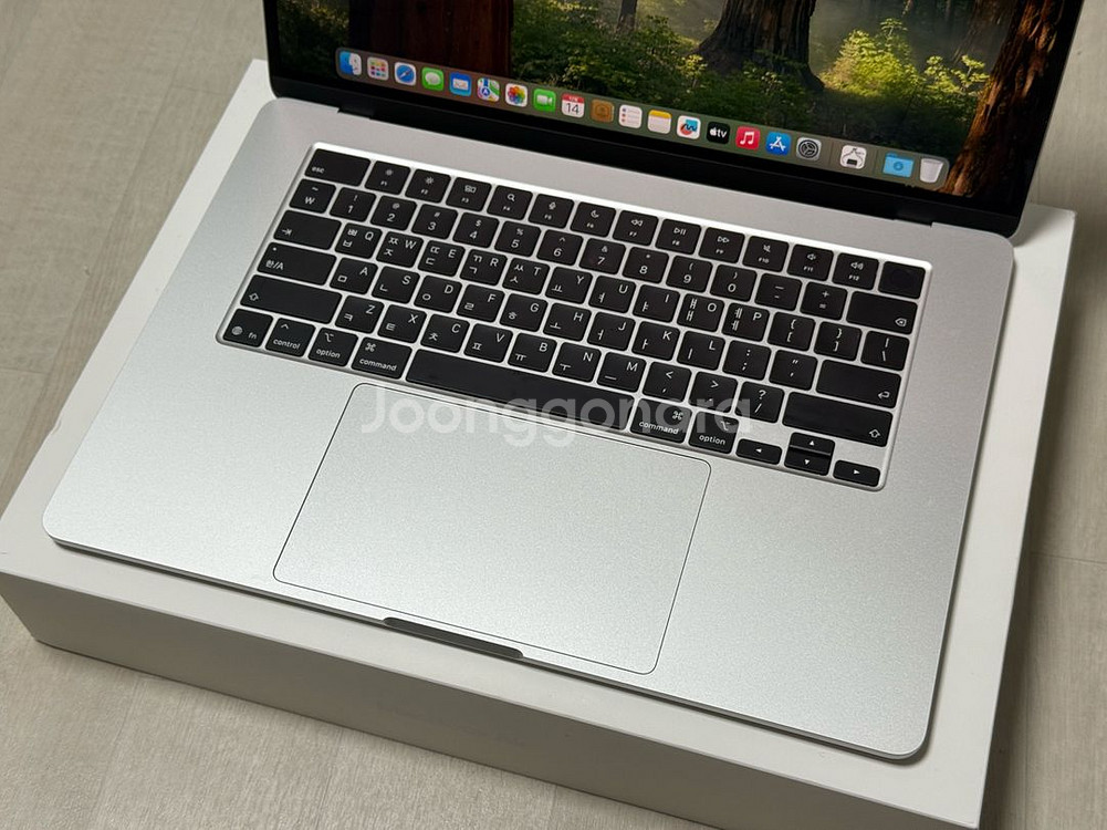 (배터리100) 맥북 에어 m4 15인치 16g 256g 실버--7