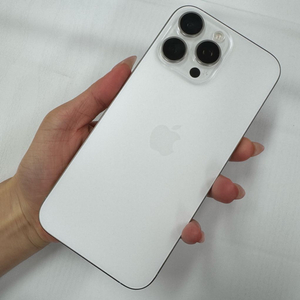 (배터리99%)아이폰16프로맥스 256기가 화이트 공기계 중고폰 알뜰폰 업무폰 서브폰 최신폰 학생폰