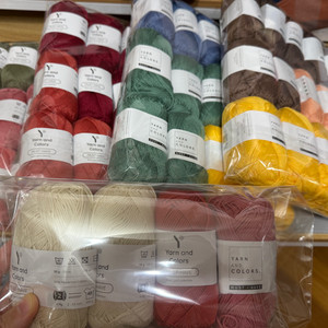 털실 뜨개실 면실 64볼 일괄 코바늘 대바늘