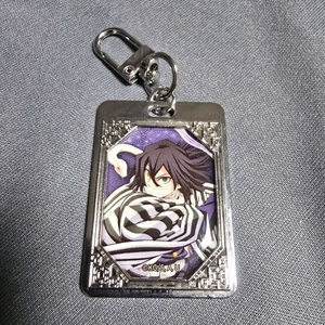 귀멸의 칼날 cgv정품 이구로 오바나이 메탈 키링 이미지