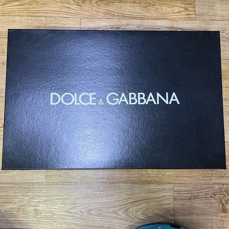 Dolce&Gabbana 돌체앤가바나 블렉 레더 롱 부츠 35.5 사이즈--7