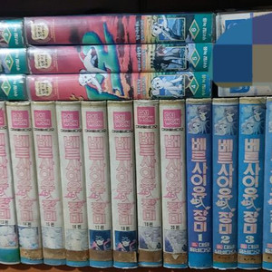 만화영화 비디오테이프 팝니다 밀림의왕자레오 베르사이유의장미 캔디캔디 고전 이미지