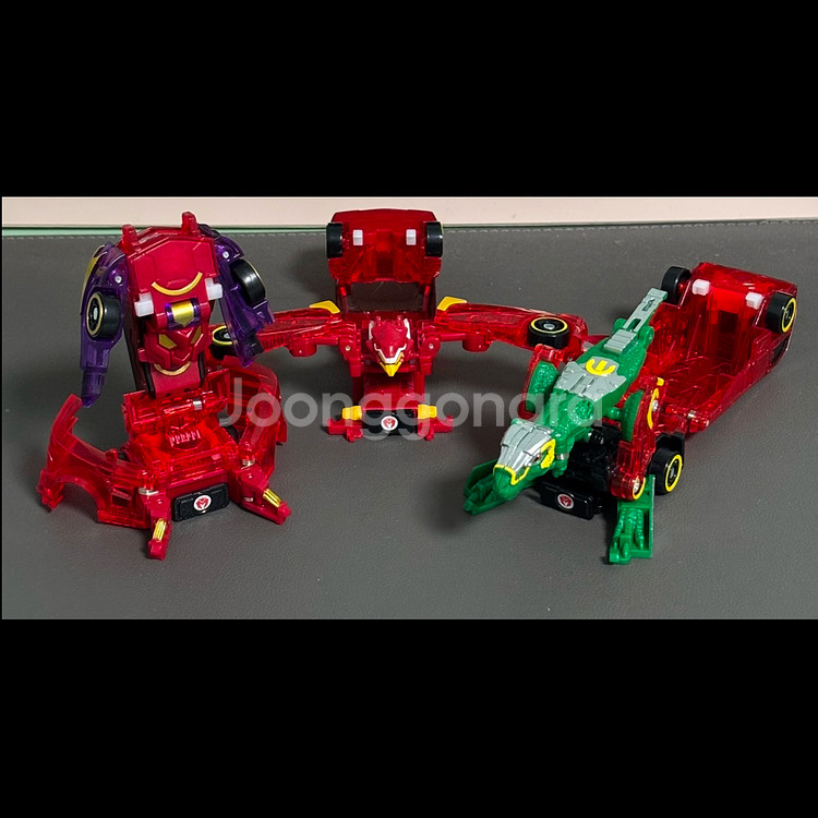 터닝메카드 스핑크스 + 피닉스 + 티톤 (모두 레드홀) 판매--1