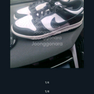 나이키 덩크 로우 스니커즈. 230/235. (새거급)