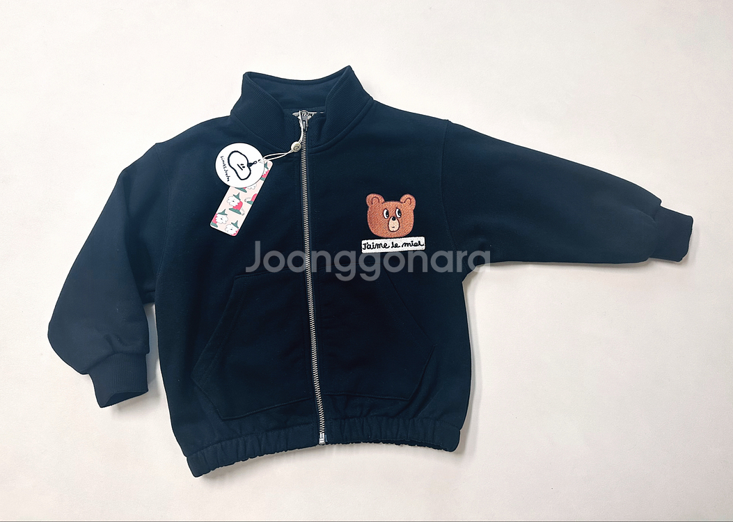 리미떼두두 곰돌이 집업 S (새상품)--0