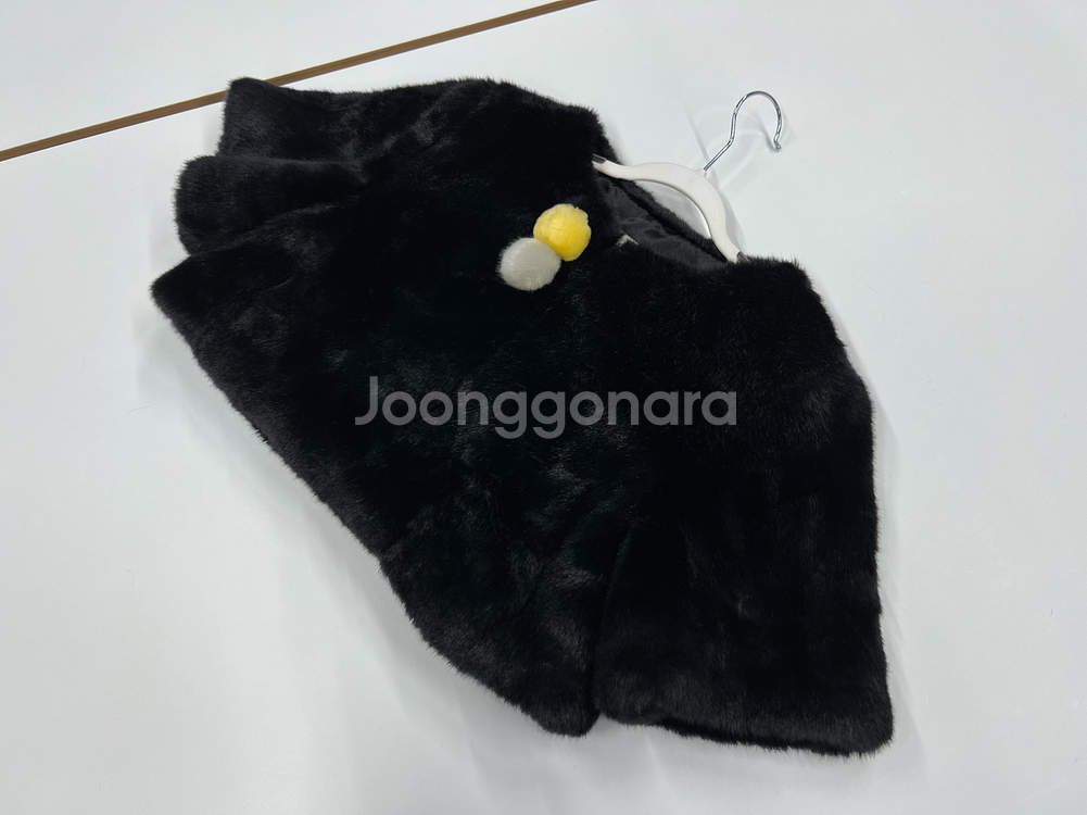 몰리올리 110 퍼 자켓 키즈 110 여아 110--0