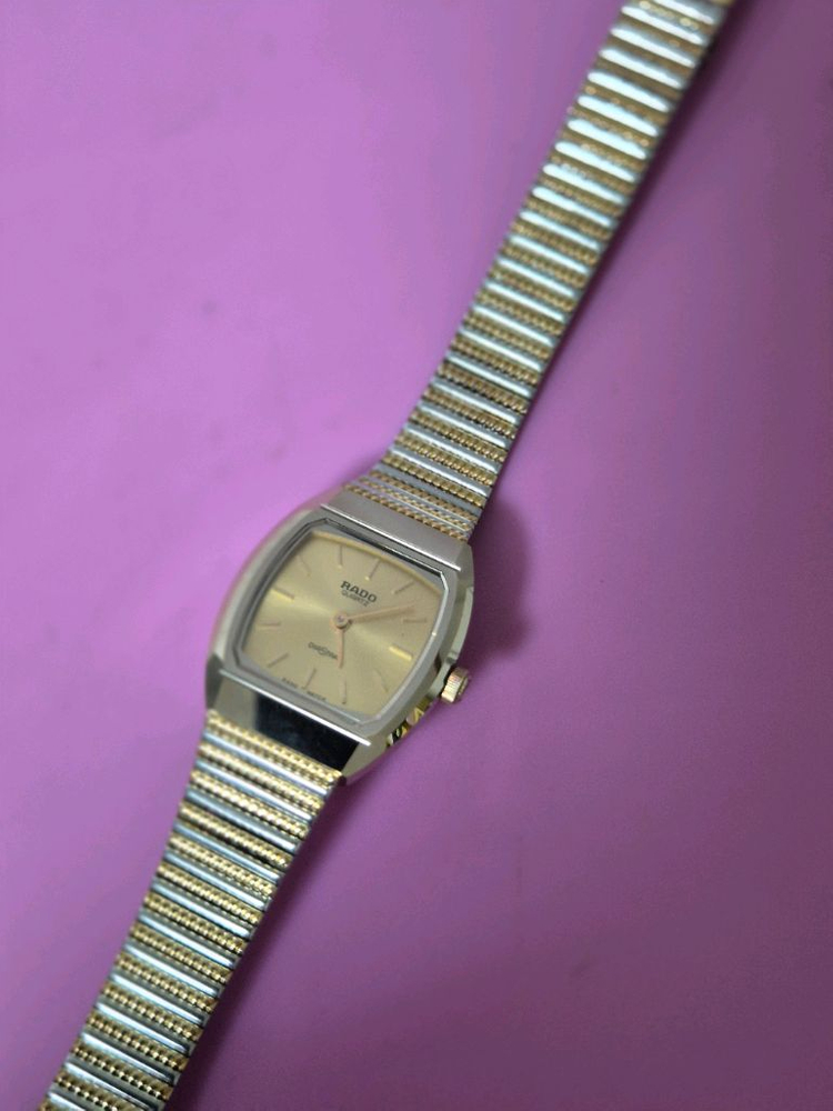 라도 다이아스타 텅스텐 여성 콤비메탈 시계/SWISS 이미지