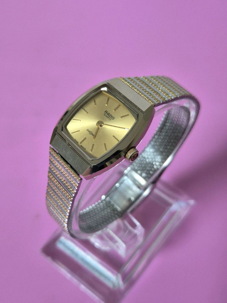 라도 다이아스타 텅스텐 여성 콤비메탈 시계/SWISS 이미지