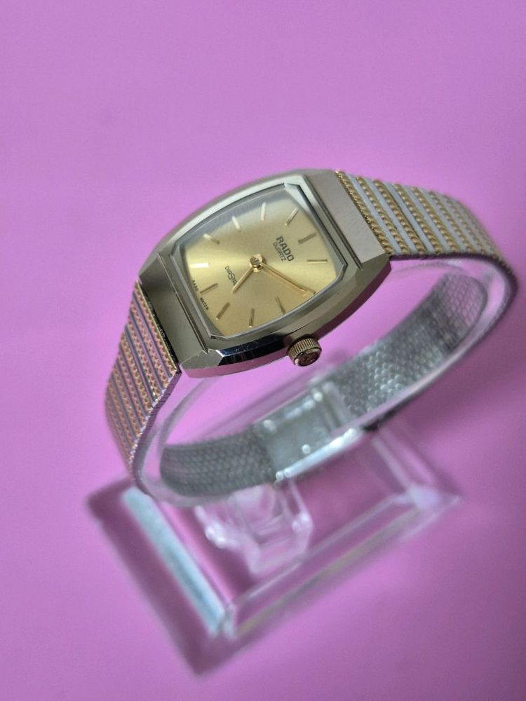 라도 다이아스타 텅스텐 여성 콤비메탈 시계/SWISS 이미지