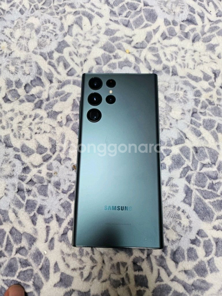 갤럭시S22 울트라 그린상태 양호해요--1