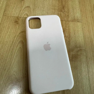 아이폰 11 프로맥스 실리콘케이스 핑크!