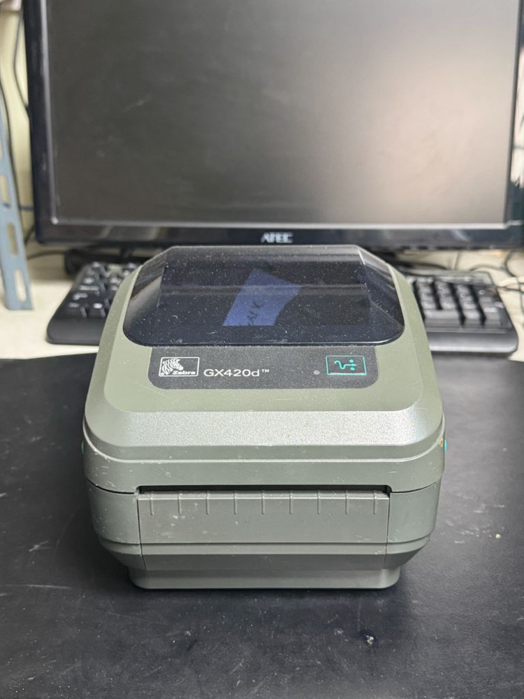 중고 지브라 GX420d 라벨 바코드 택배송장 프린터 100개이상있음 이미지