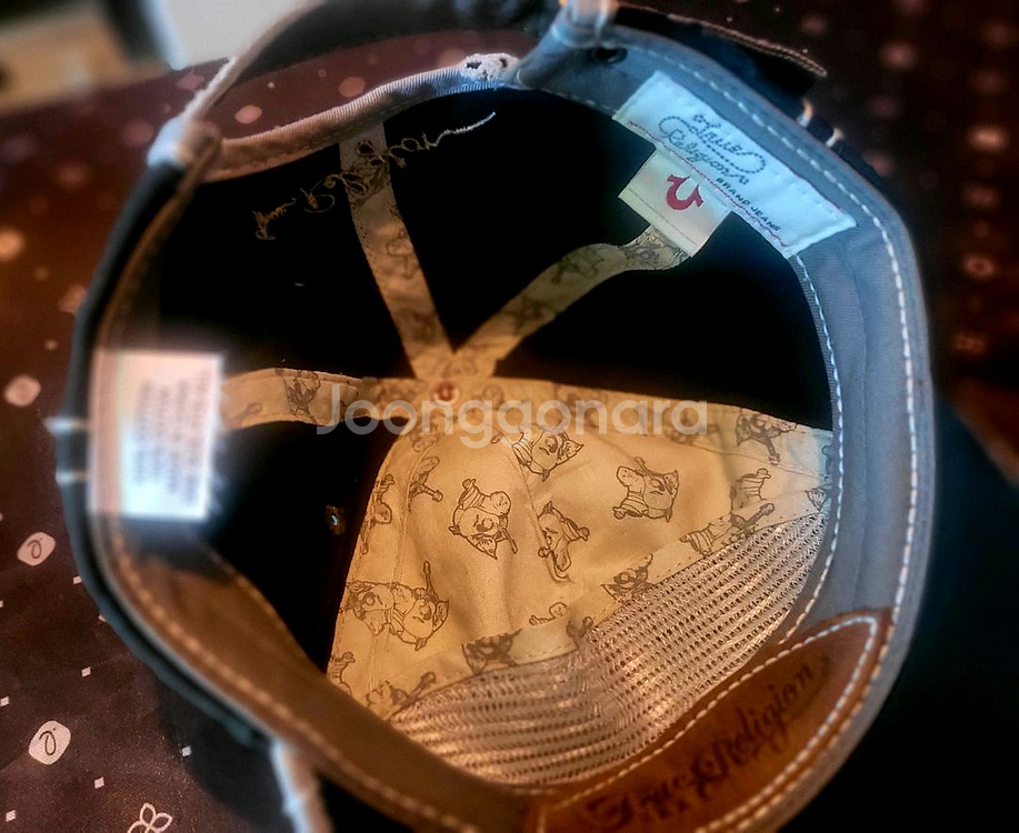 [미사용 새상품] 트루릴리전 모자--9