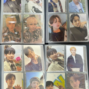 세븐틴 정한 민규 포카 급처 이미지