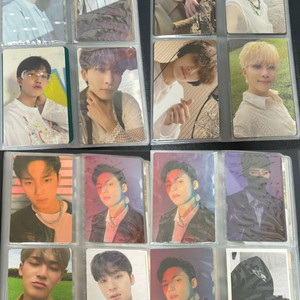 세븐틴 민규 정한 포카 급처 이미지