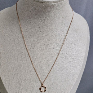 925 실버 로즈골드 목걸이 40cm