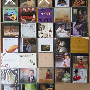 국악CD모음( 가야금 해금 대금 피리 북 장고 판소리)