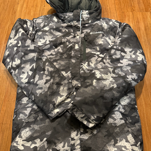 컬럼비아 카모 스노우 자켓 키즈 L(14/16)