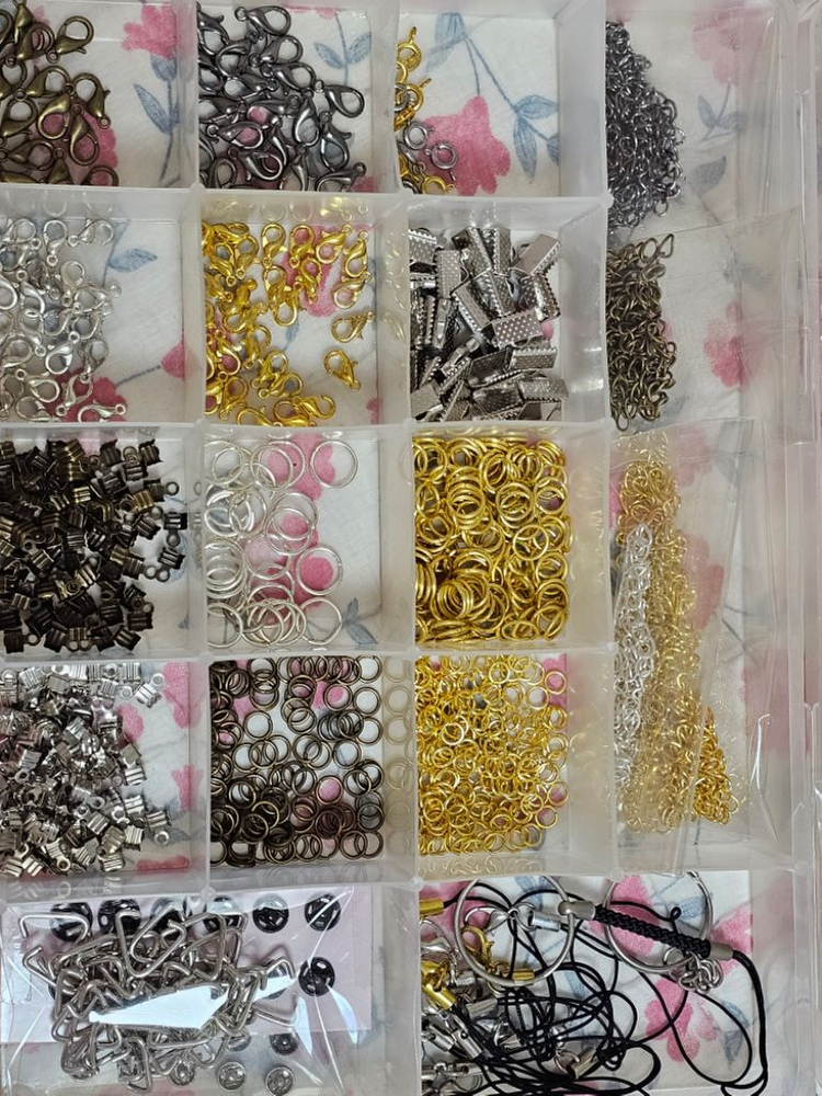 스트랩,팔찌,비즈,핸드폰줄,키링등 악세사리 만들기부자재 이미지