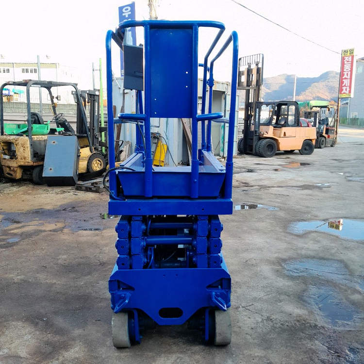 지니 전동식 고소작업대 리프트 작업8미터--2