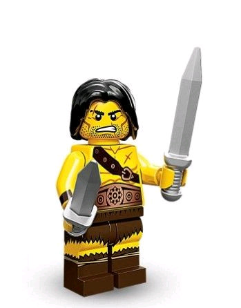 레고 71002 미니피규어 시리즈11-1번 바바리안--0