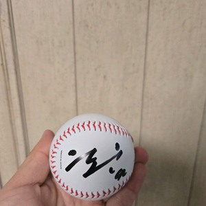 SSG 랜더스 이로운 싸인볼