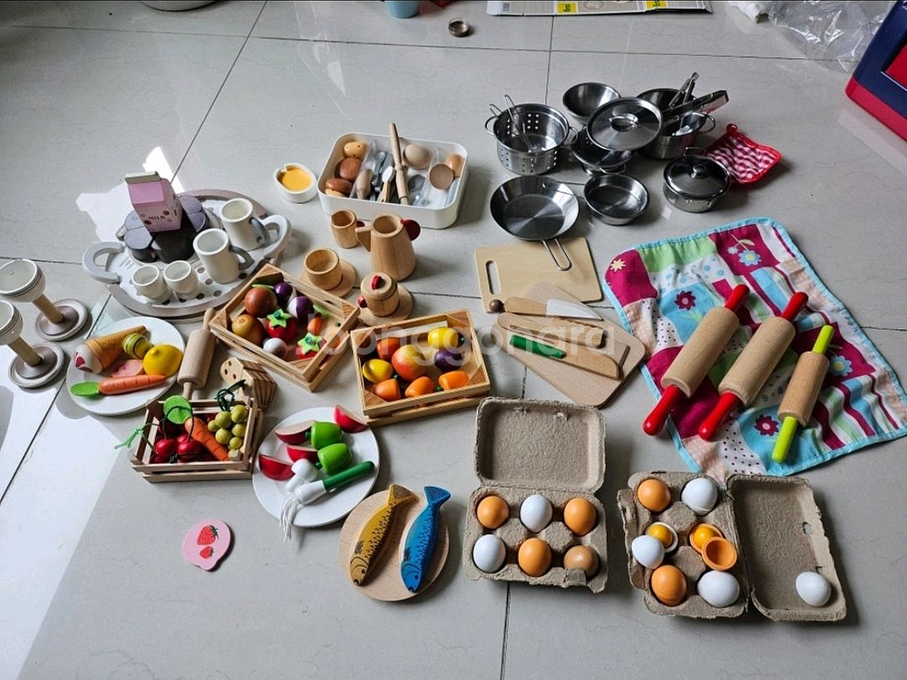 싱크대 드림/호와원목 주방놀이 아이 유아 장난감--3