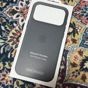 아이폰 17프로 맥스 정품 테크우븐 케이스(블랙)