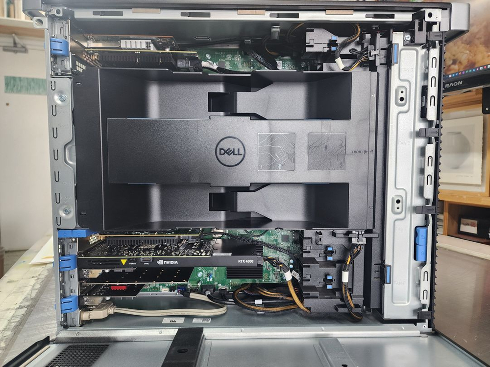 Dell 7920 8160 2 CPU/128G RAM/쿼드로RTX4000 2개/32TB HDD/1T NVME--3