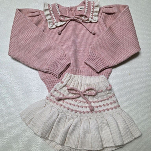 미샤앤퍼프 페이디드로즈 보블니트와 윈터크림 보블스케이팅 4 5y판매