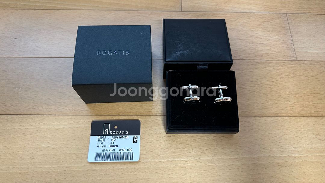 로가디스 Rogatis 커프스버튼 정품 새상품제일모직--4