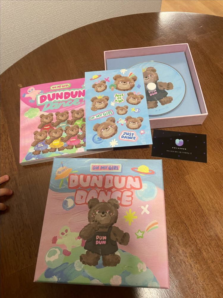 오마이걸 던던댄스 / 옴걸 앨범 이미지