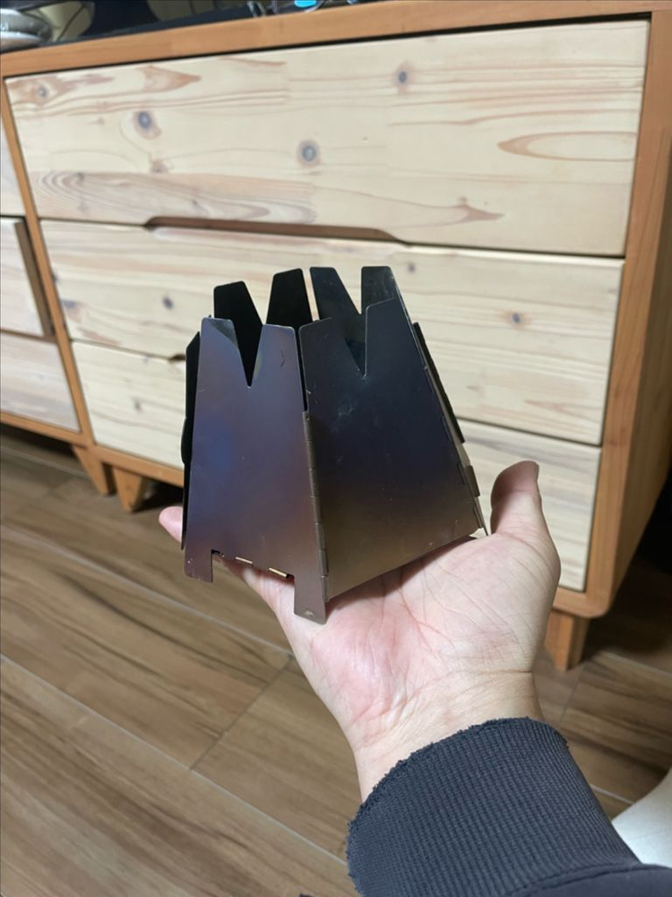바르고(vargo) 헥사곤 티타늄 우드 스토브 이미지