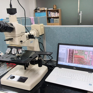 니콘 반도체 현미경 이미지