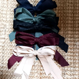 리본 헤어핀 세트