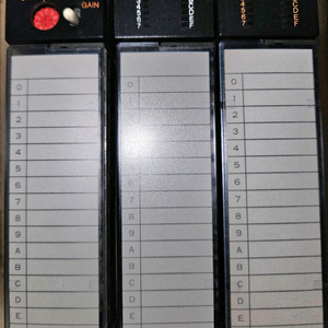 미쓰비시 PLC A1S64AD,A1SX40,A1SY40 입출력카드 새제품 일괄판매