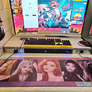 LOL 롤 KDA 5명 장패드 마우스패드 판매합니다. 이미지