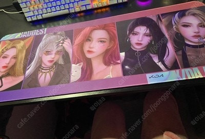 LOL 롤 KDA 5명 장패드 마우스패드 판매합니다. 이미지
