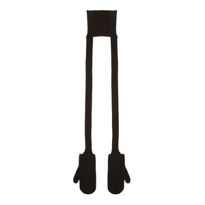 새상품 보테가베네타 울 캐시미어 장갑 넥워머 장갑 다크 브라운 컬러