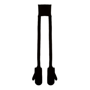 새상품 보테가베네타 울 캐시미어 장갑 넥워머 장갑 블랙 컬러